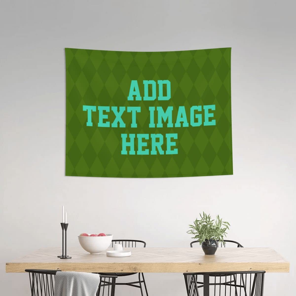 Personalized Tapestry with Name & Photo - Custom Wedding Backdrop, Funny Bedroom Wall Decor (37