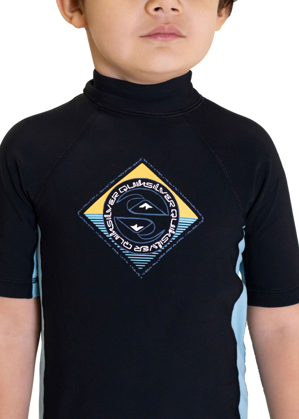 Quiksilver Toddler & Boys Short Sleeve Thermal Lycra Spring Wetsuit - Perfect for Surfing, Swimming & Beach Activities