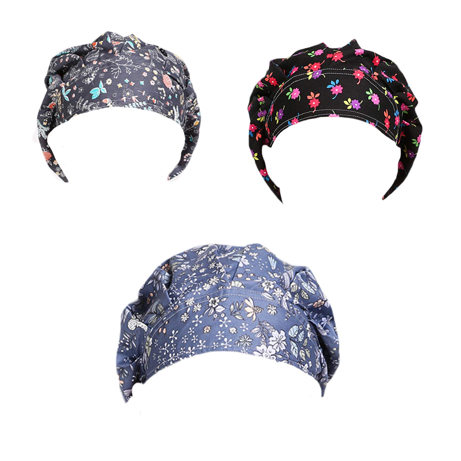 Stylish Bouffant Hats for Women & Men - Perfect for Salons & Hospitals