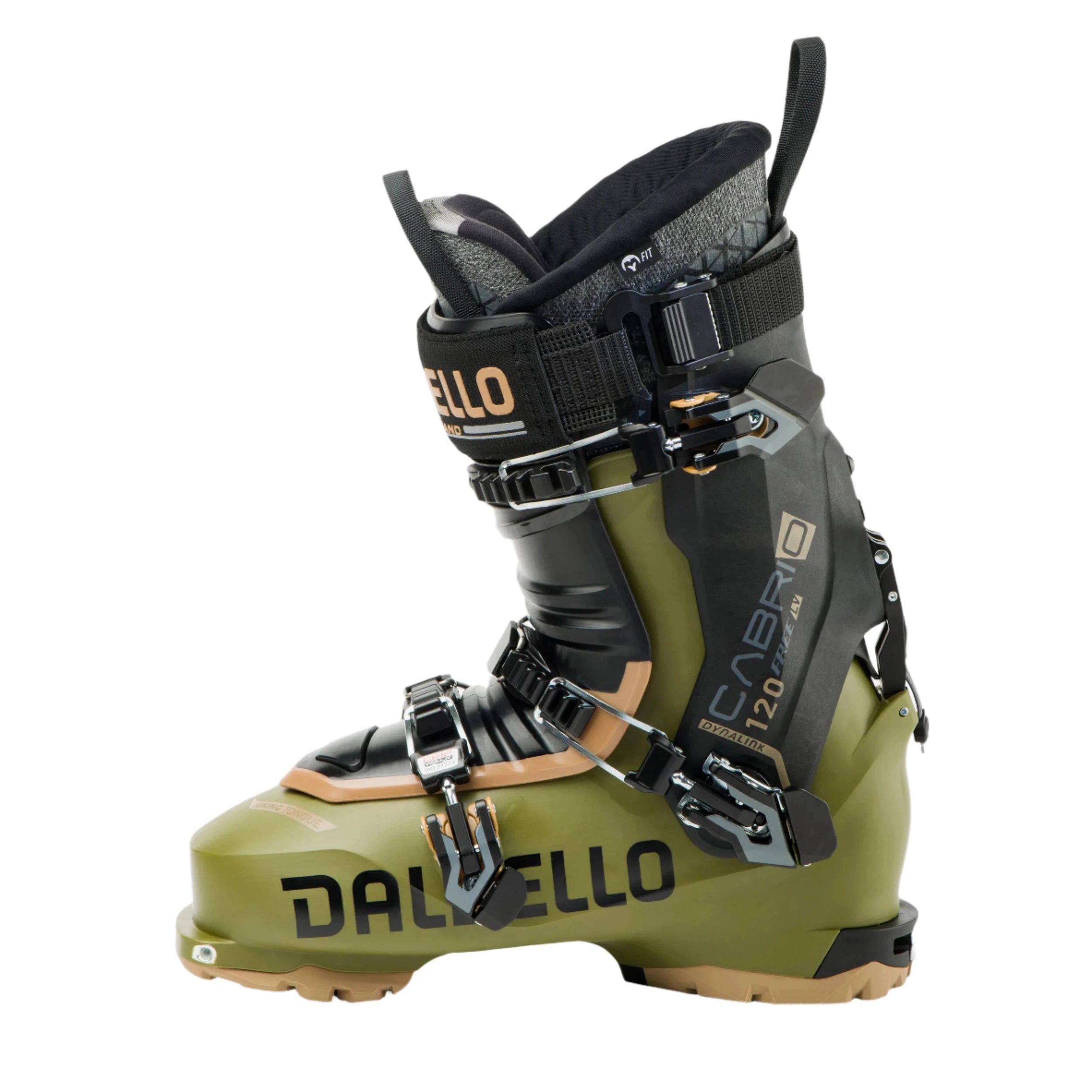 Dalbello Cabrio LV FREE 120 Ski Boots 2025 - High-Performance Alpine Ski Boots for Men & Women - Perfect for Freeride, All-Mountain & Backcountry Skiing