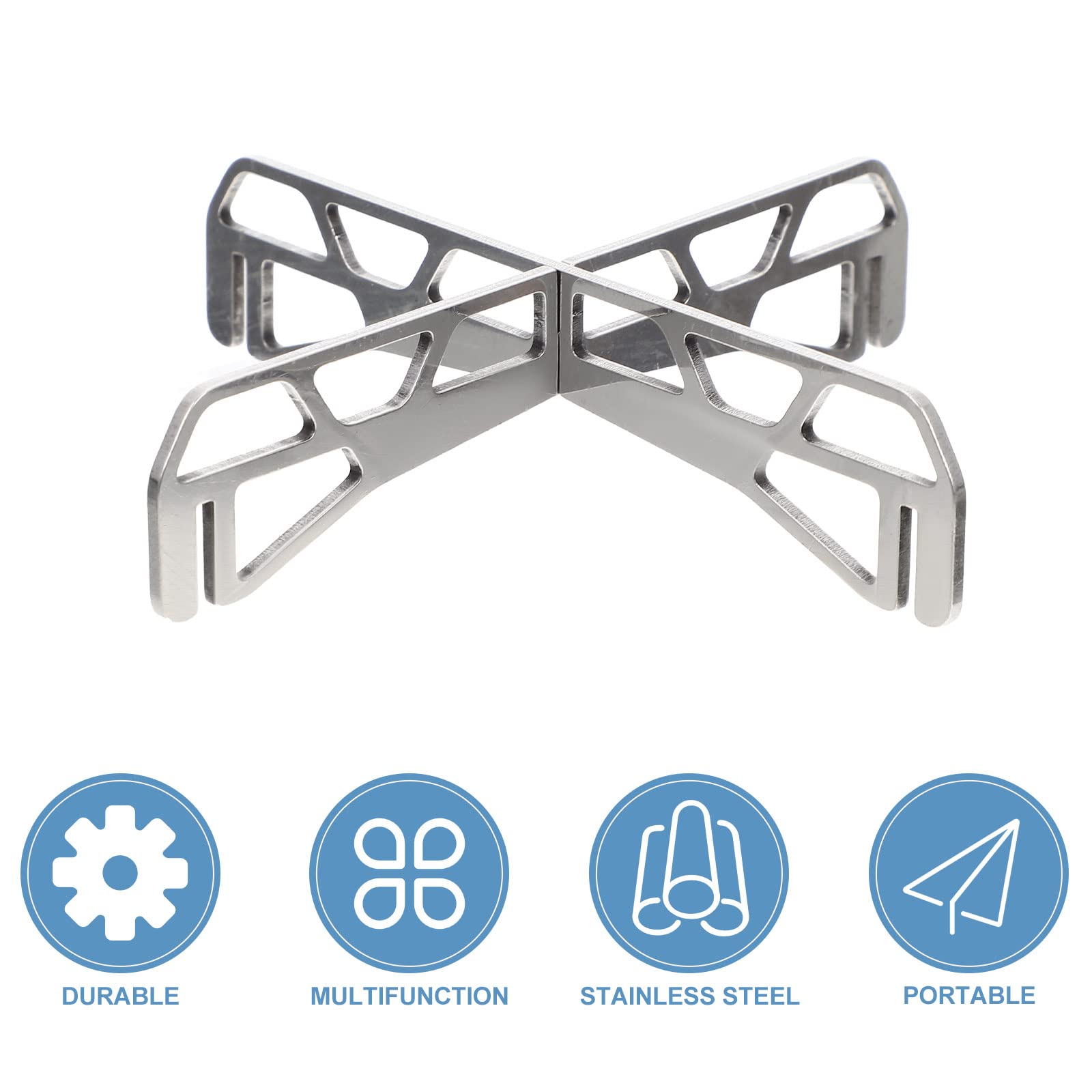 LIOOBO Windproof Gas Stove Cover - Outdoor Camping Stove Windshield, Energy-Saving Hood & Wok Holder for Portable Stoves | Perfect for Backpacking, Picnics & RV Cooking