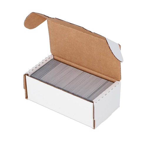 BCW 400-Count Trading Card Storage Box - Premium Cardboard Protector for Sports, Pokemon, MTG & Collectible Cards - Perfect for Organizing & Displaying Your Valuable Card Collection