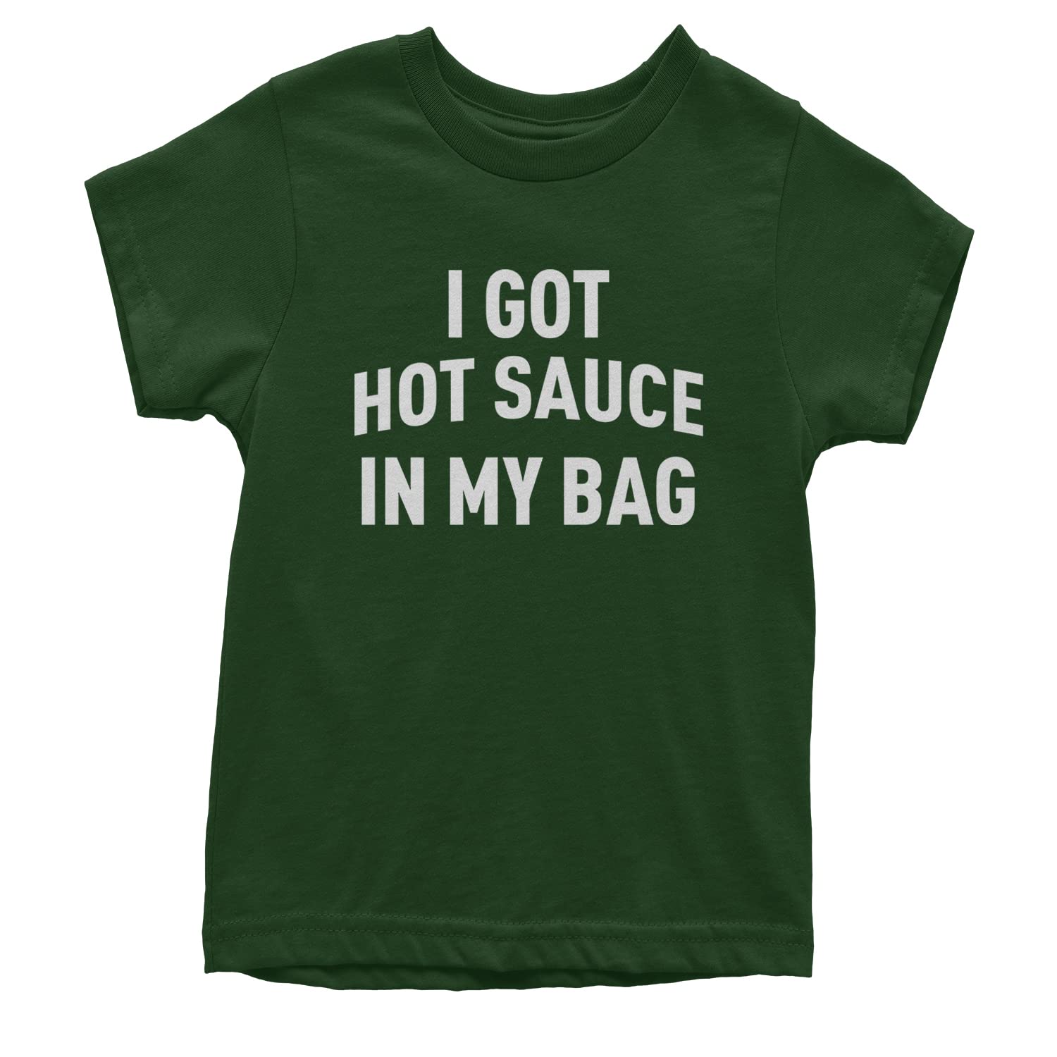 Expression Tees 'I Got Hot Sauce in My Bag Swag' Youth T-Shirt | Trendy Graphic Tee for Teens | Perfect for Concerts, School & Casual Outfits