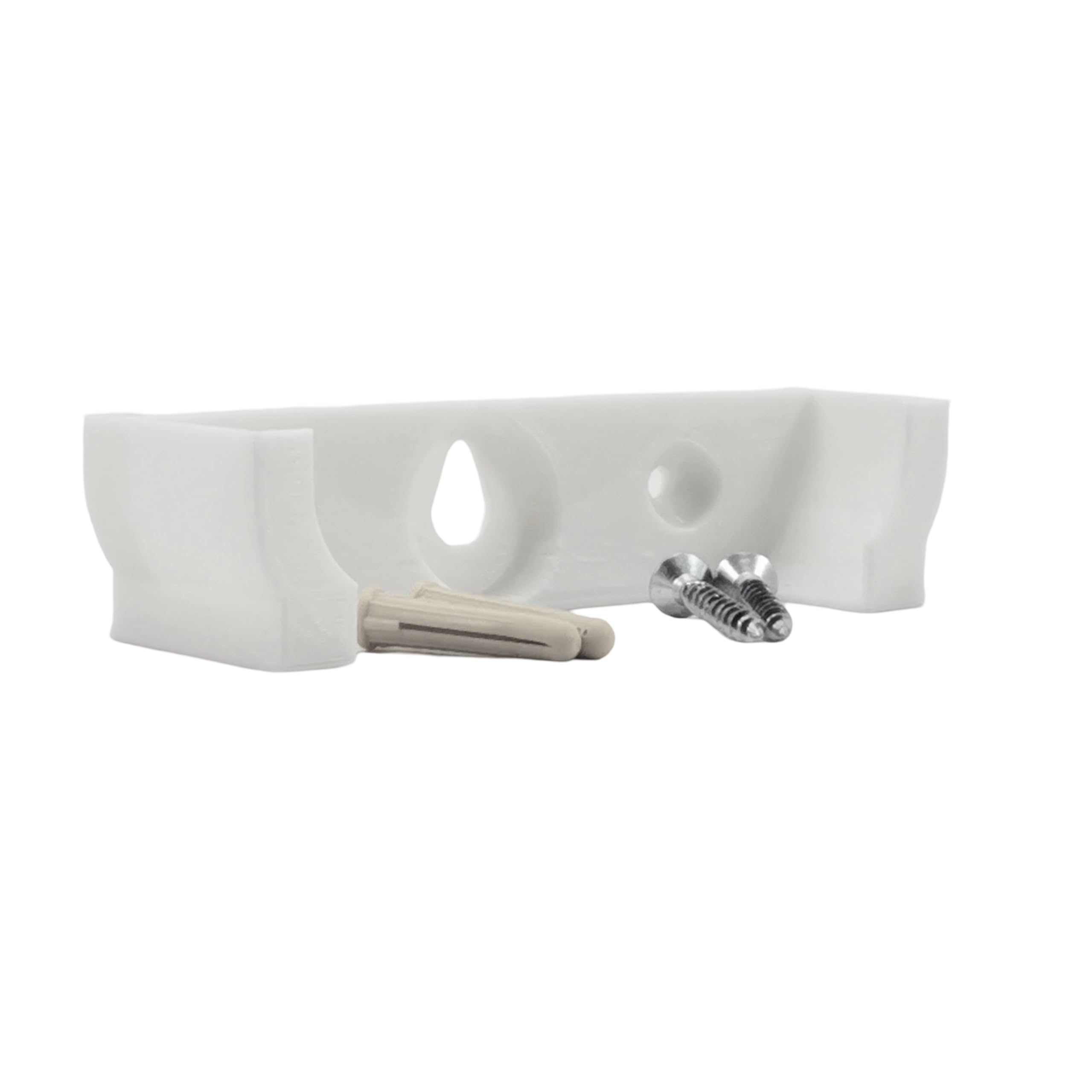 Apple TV 4th/5th Generation Wall Mount Bracket - White | Secure TV Mounting Solution for Living Room & Bedroom