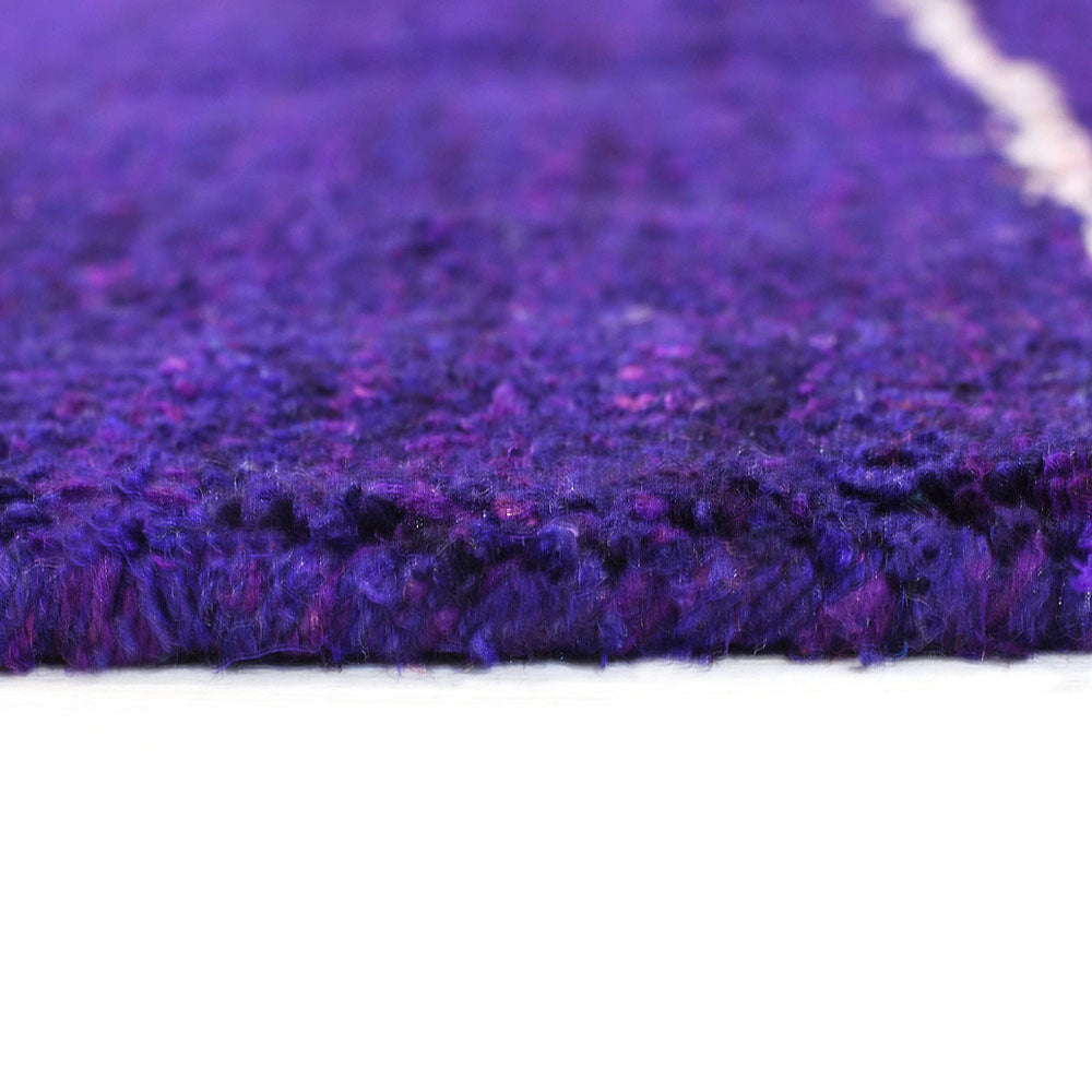 Handmade Polaris Hand Knotted Wool Rug - Premium Quality Non-Slip Living Room & Bedroom Carpet - Perfect for Home Decor, Boho Style, and Cozy Spaces