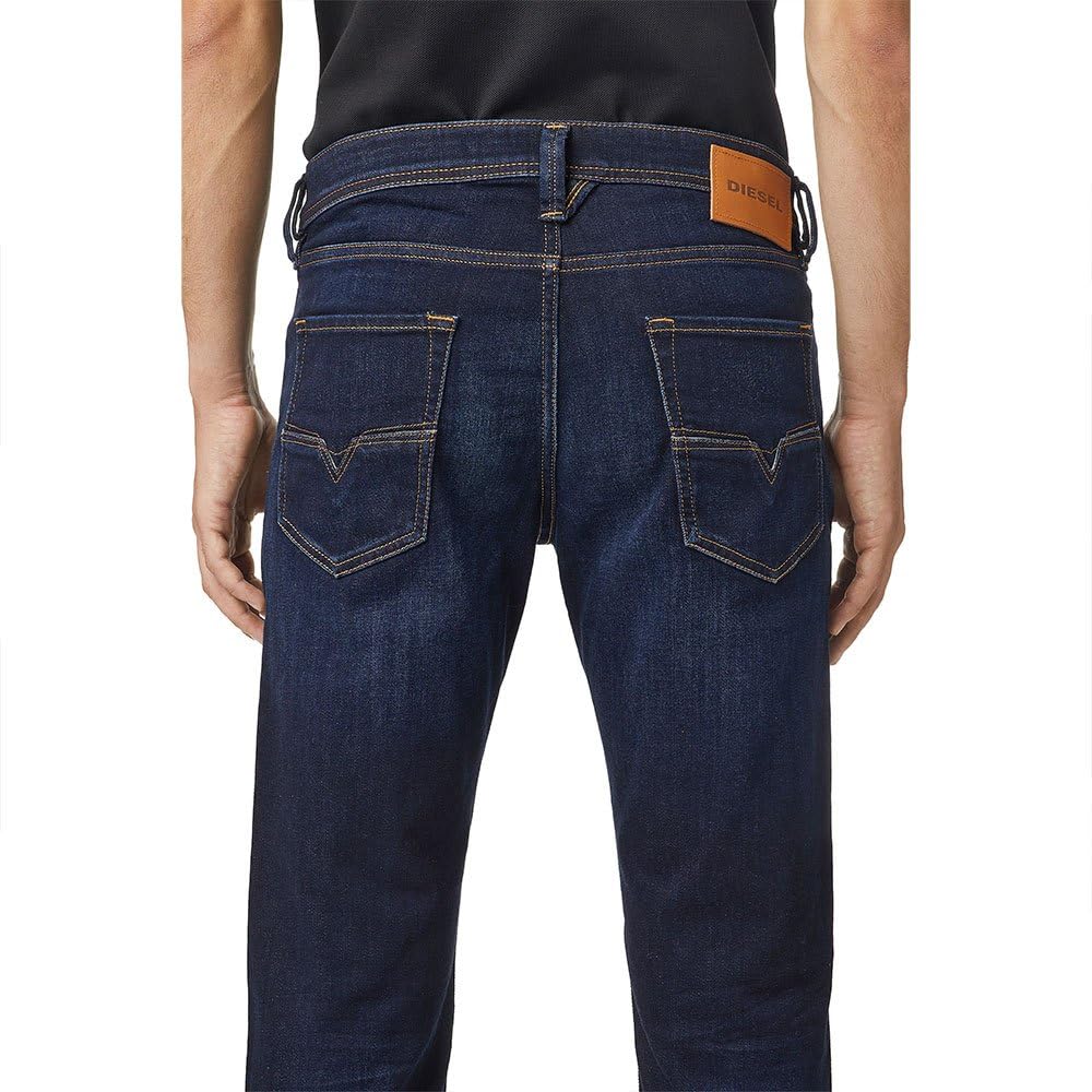 Diesel Men's Larkee-beex Slim Fit Stretch Denim Jeans - Comfortable & Stylish for Casual Wear, Work, and Night Out