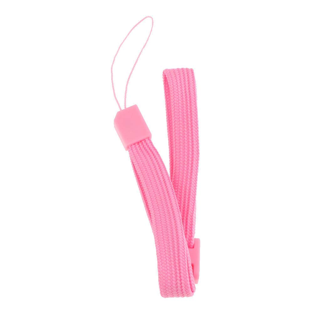 Replacement Battery Door Cover & Back Case Shell with Hand Strap Lanyard for Wii Remote Controller - Pink | Perfect for Gaming Accessories & Controller Protection