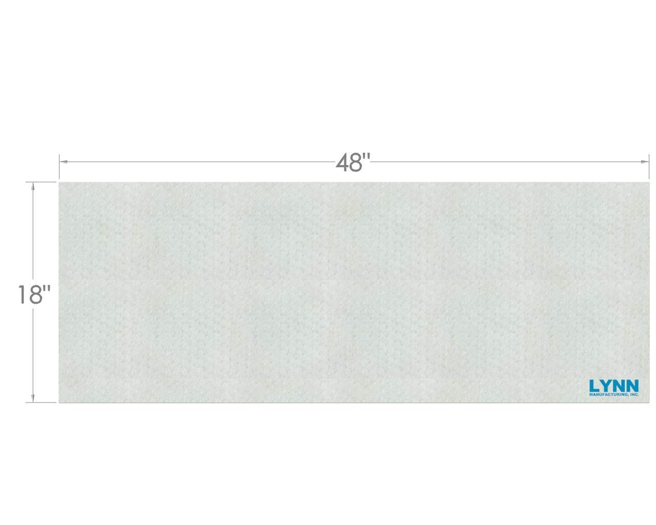 Lynn Manufacturing 2300F High-Temperature Ceramic Fiber Blanket - 48