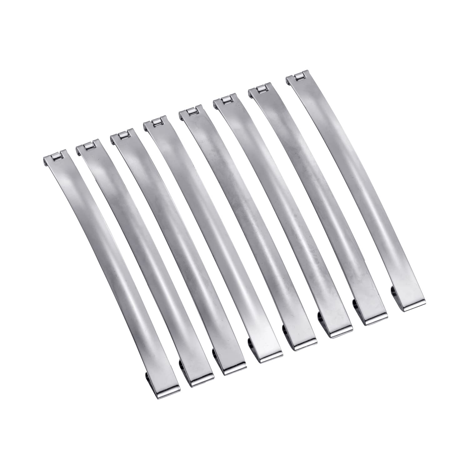 UJOY 20 Pack Silver Metal French Barrette Hair Clips - 3.5 Inch Single Prong Pins for Women & Girls (90mm) - Perfect for DIY Crafts, Bridal Hairstyles & Everyday Hair Accessories