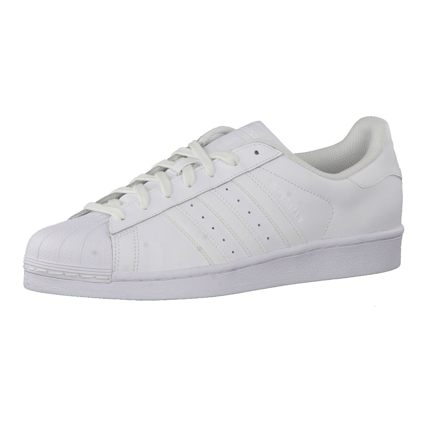 Adidas Originals Men's Legacy Superstar Sneakers - White Casual Shoes Size 8.5 | Classic Comfort for Everyday Wear, Gym & Street Style