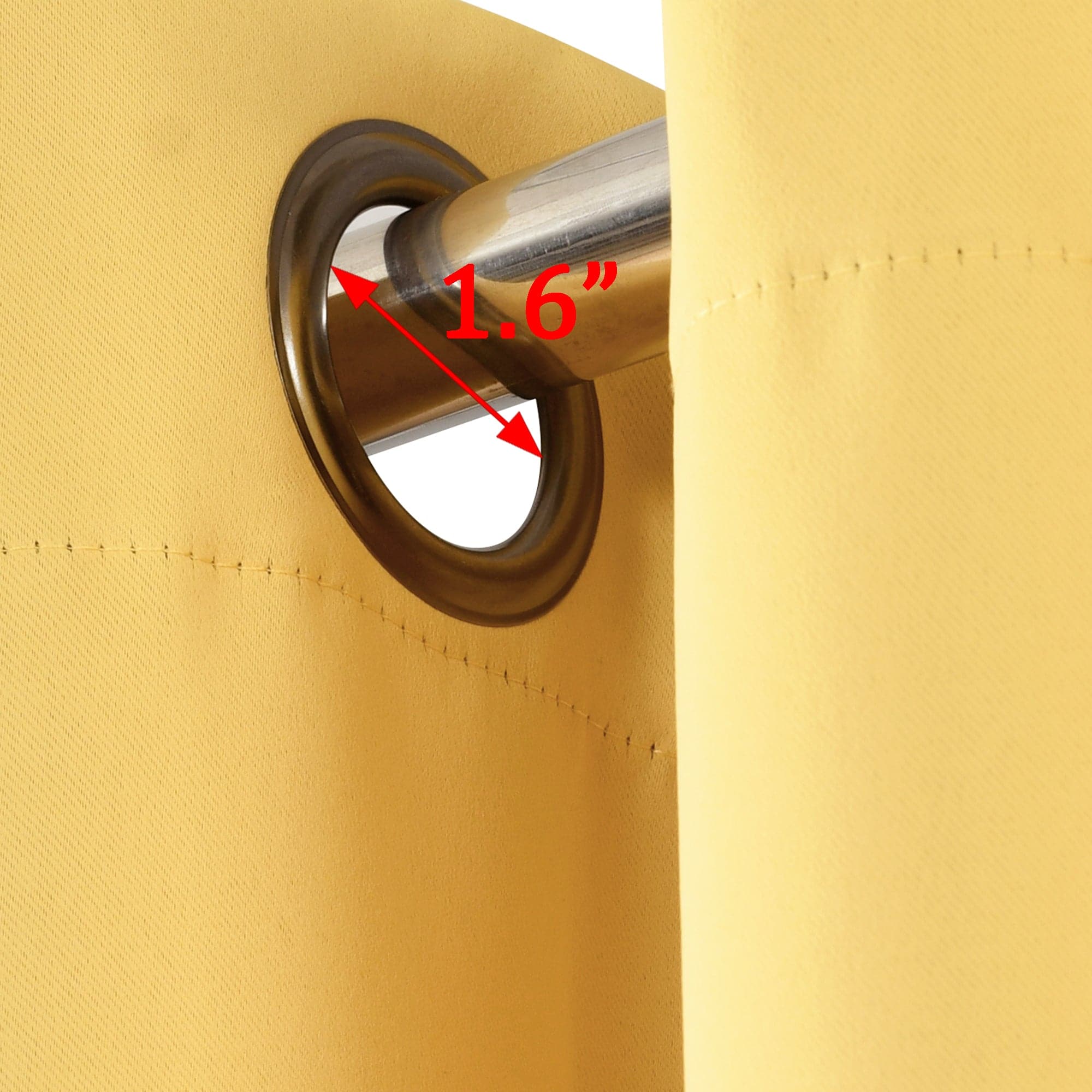 Blackout Curtains with Thermal Insulation - Grommet Window Panels Set for Bedroom & Living Room - Energy Efficient & Noise Reducing for Better Sleep & Privacy