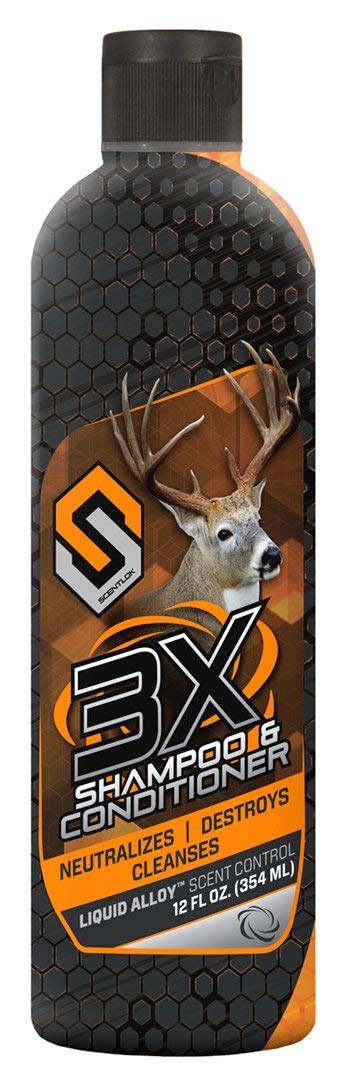 ScentLok Odor Eliminating Shampoo and Conditioner Set - 12 oz for Men & Women - Ideal for Hunting, Camping & Outdoor Activities