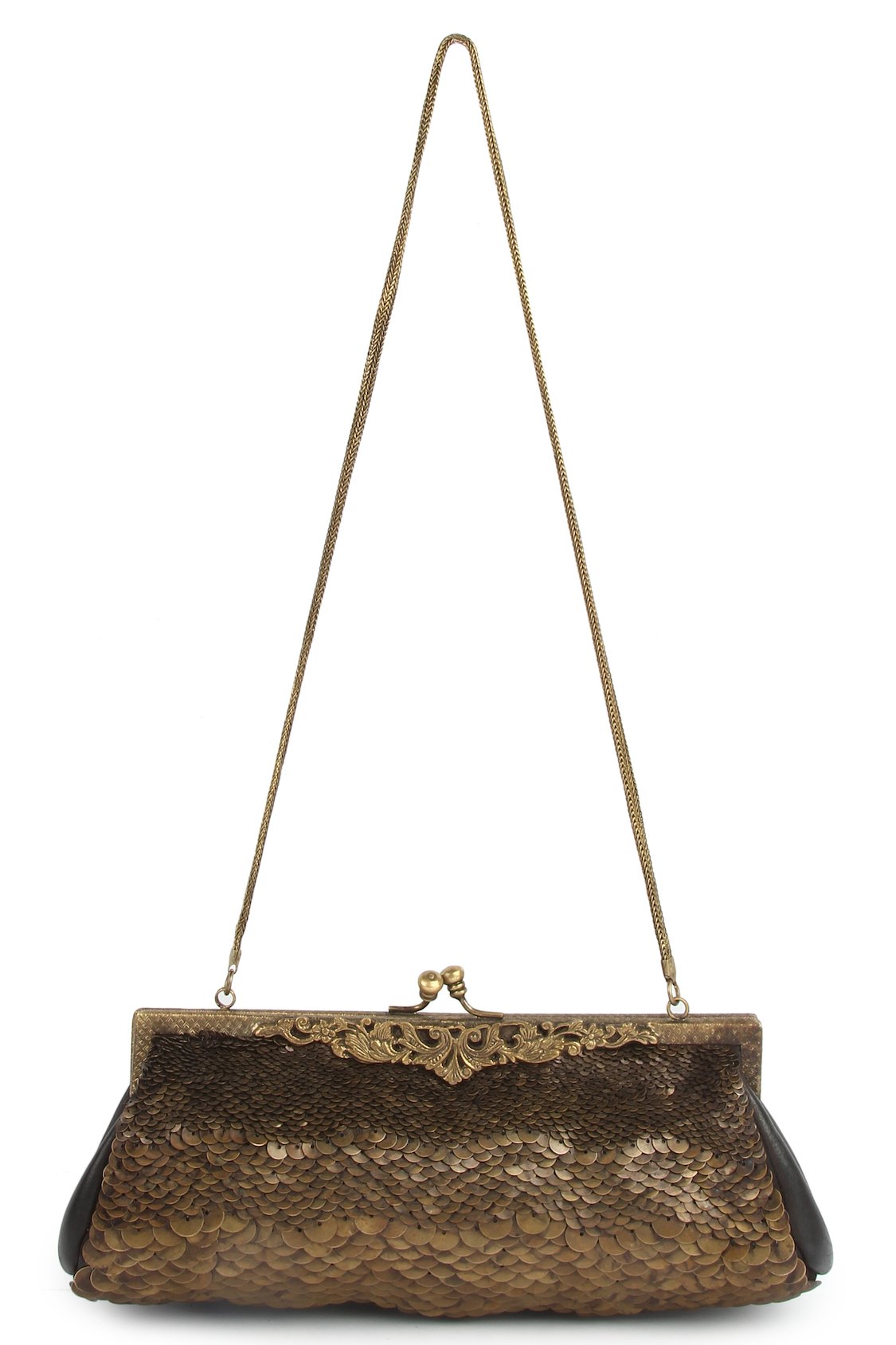 Alexa Fish Scale Style Sequence Evening Handbag - Elegant Clutch for Women, Perfect for Parties, Weddings & Special Occasions