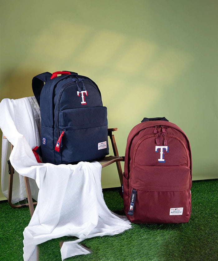 MLB Texas Rangers Laptop Backpack 15.6 Inch - Official Licensed College School Bag for Men & Women - Perfect for Work, Travel & Gym