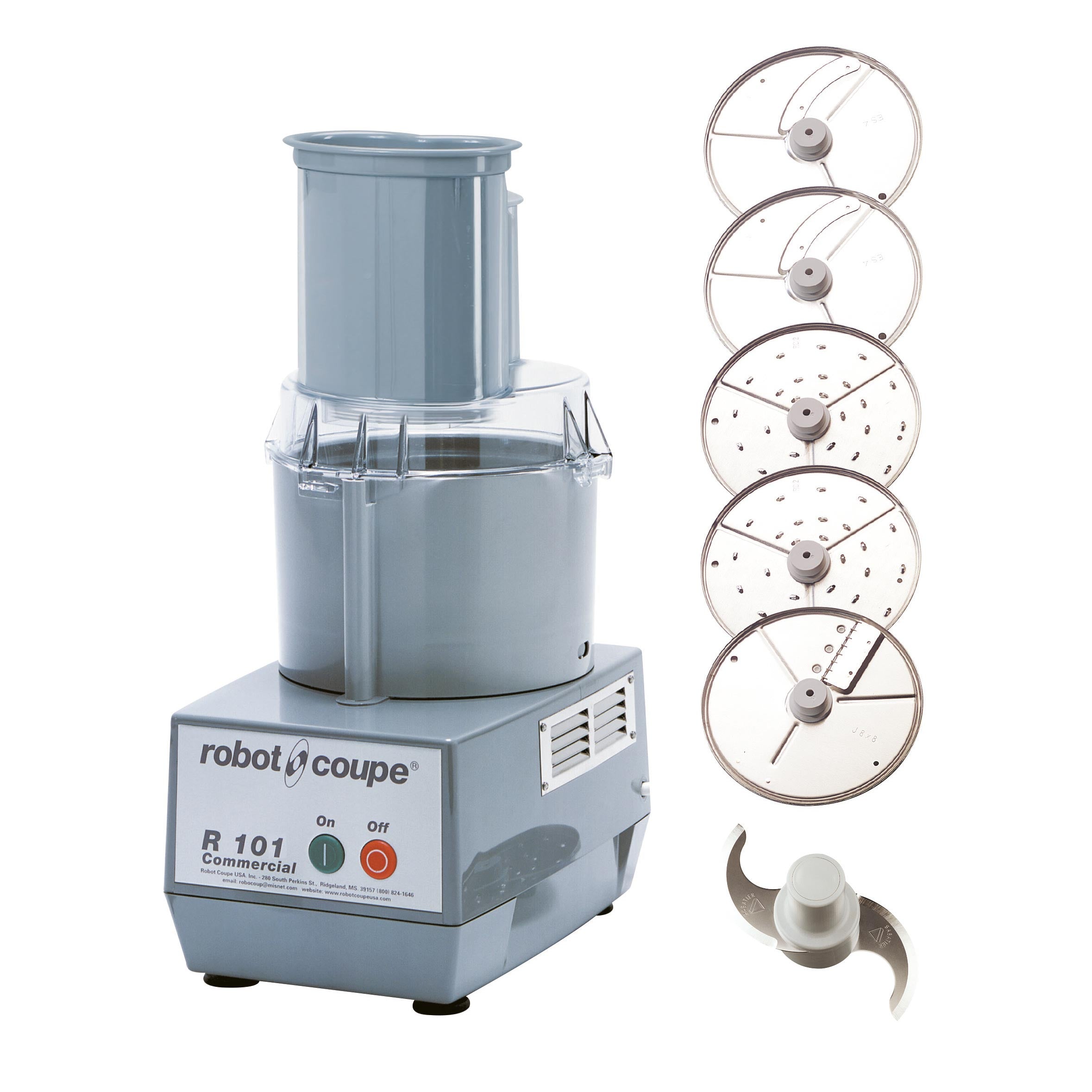 Robot Coupe 1.9L Commercial Food Processor - Powerful Blender & Chopper for Restaurants & Kitchens - Heavy Duty Countertop Appliance for Smoothies, Dough & Food Prep