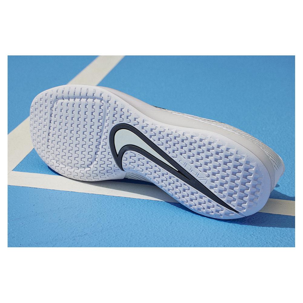 Men's Nike Air Zoom Vapor 11 Tennis Shoes - White & Black | Lightweight Cushioned Court Shoes for Competitive Play & Training