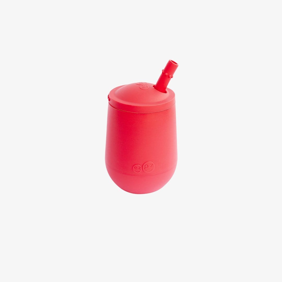 EZPZ Mini Cup with Straw - Toddler Sippy Cup for Easy Drinking Training | Leak-Proof, BPA-Free Baby Cup for Travel, Daycare & Mealtime