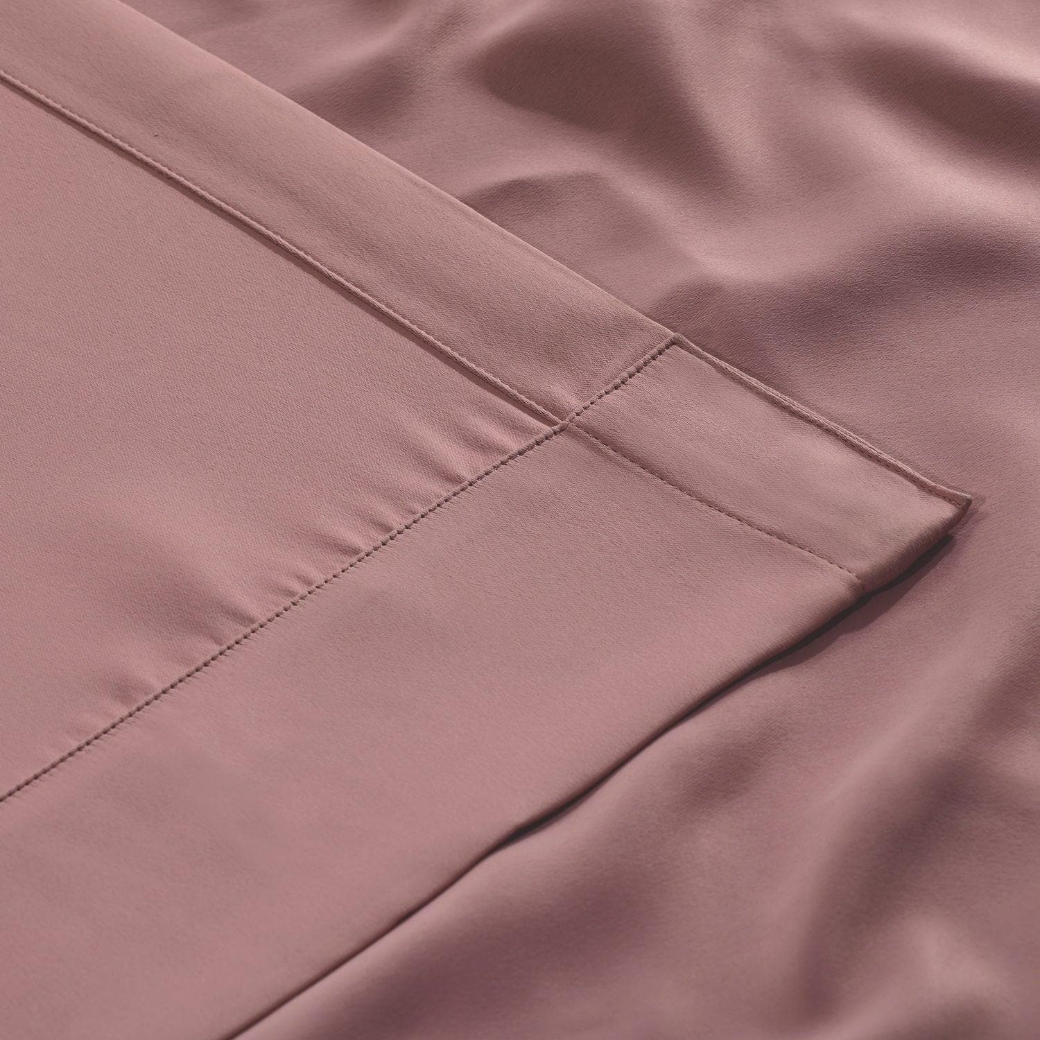 Fresco Blush Blackout Curtains for Bedroom - Light Blocking Thermal Insulated Window Drapes for Better Sleep & Energy Efficiency | Perfect for Nursery, Living Room & Home Theater