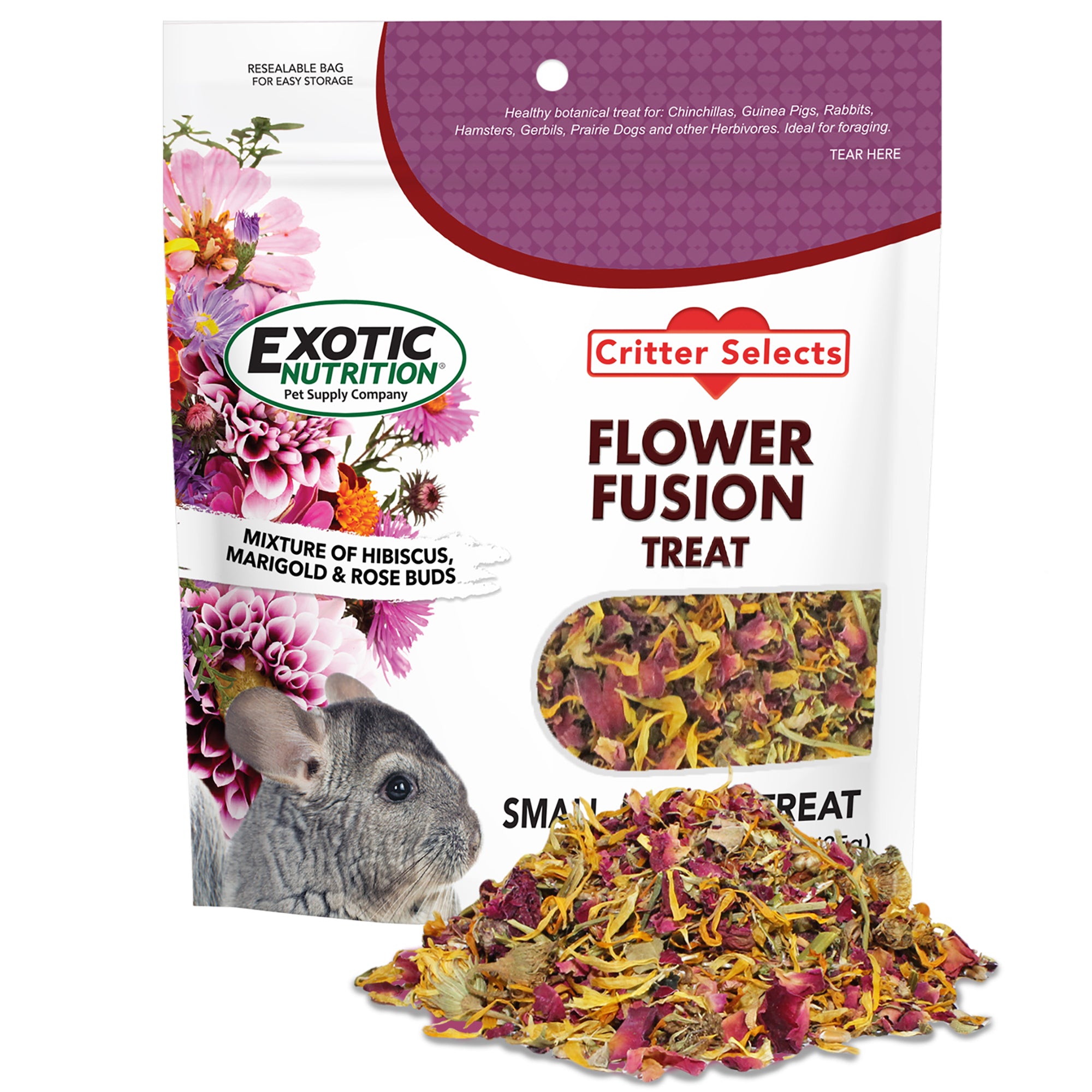 Flower Fusion Treat - Premium Organic Edible Flower Mix for Baking, Cooking & Garnishing | Perfect for Cakes, Desserts, Salads & Cocktail Decorations