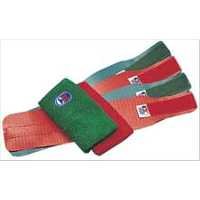 Cliff Keen Green & Red Wristbands for Wrestling, Weightlifting & CrossFit - Durable Sports Wrist Support for Athletes & Fitness Training