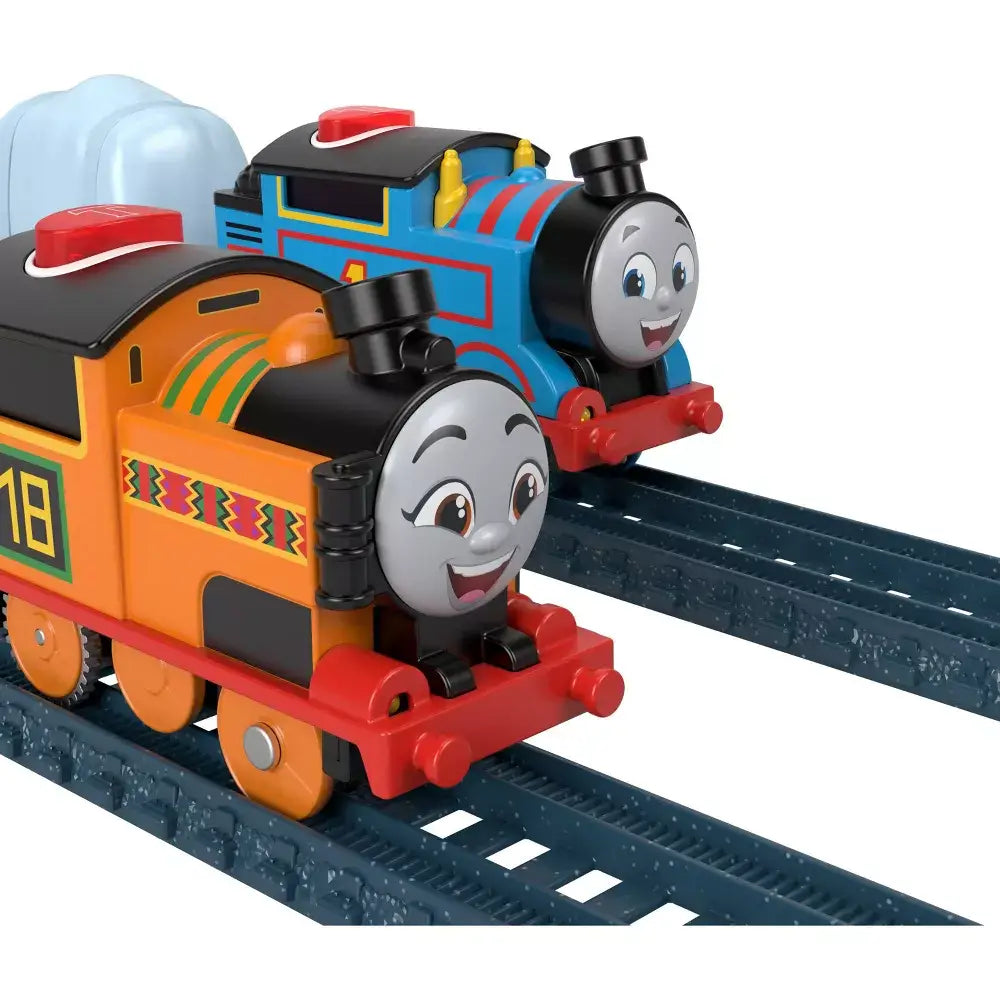 Fisher-Price Thomas & Friends Motorized Talking Engine NIA Toy Train - Interactive Kids Toy with Sounds & Movement - Perfect for Pretend Play & Imaginative Adventures