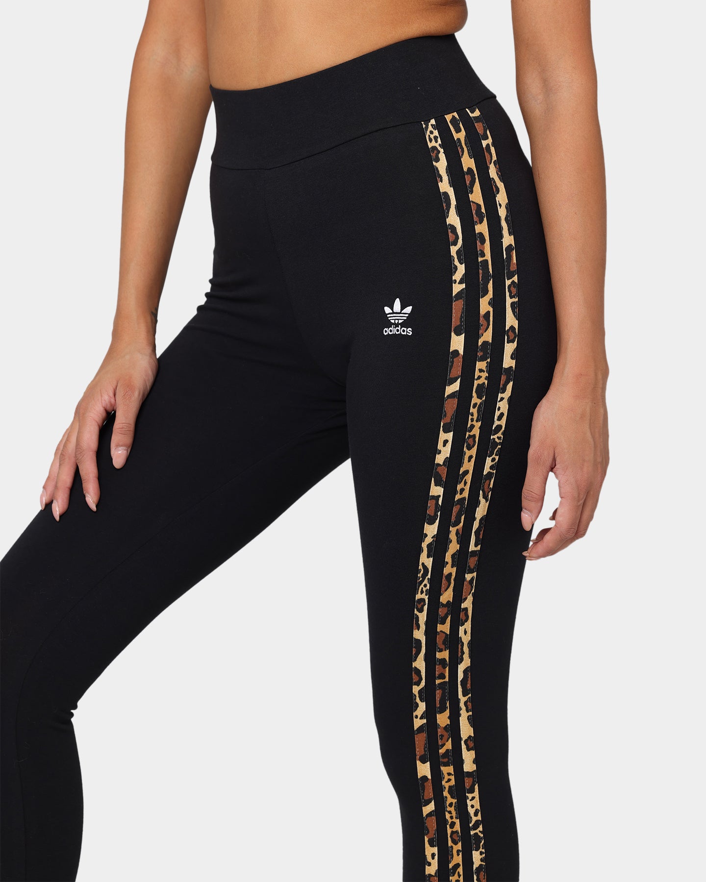 Adidas Women's Running Tights - Black High-Waisted Yoga Pants for Workout & Gym - Stretchy Comfortable Leggings for Fitness, Jogging & Lounge Wear