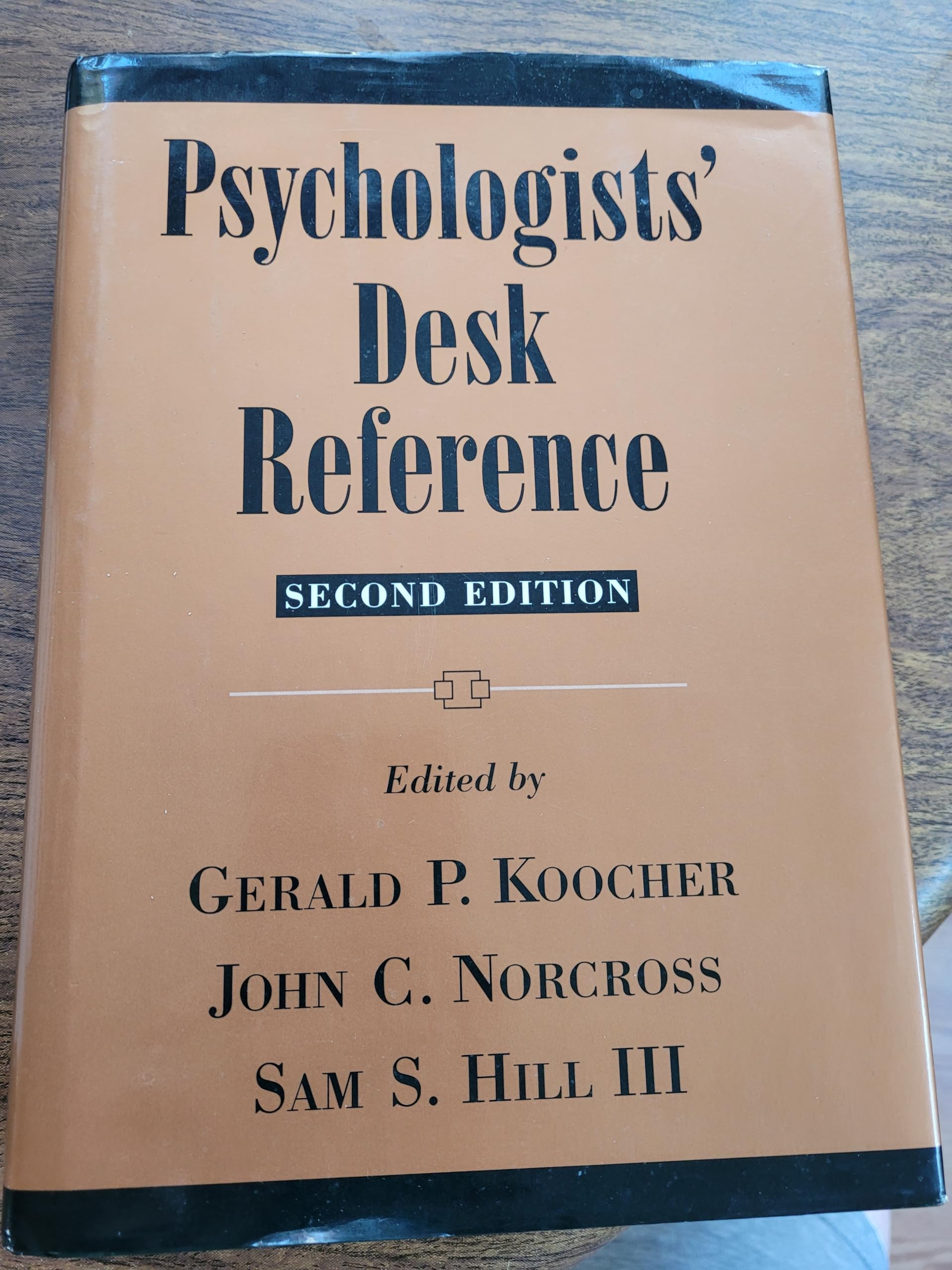 Psychologists' Desk Reference - Essential Resource for Mental Health Professionals | Clinical Practice, Therapy & Counseling Tools