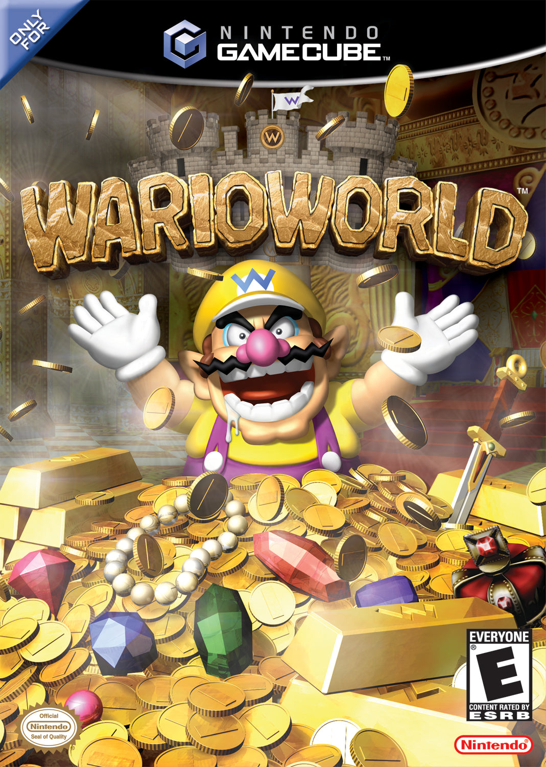 Used Wario World GameCube Video Games - Retro Nintendo Game for Collectors & Classic Gaming Enthusiasts | Perfect for Nostalgic Play & Display