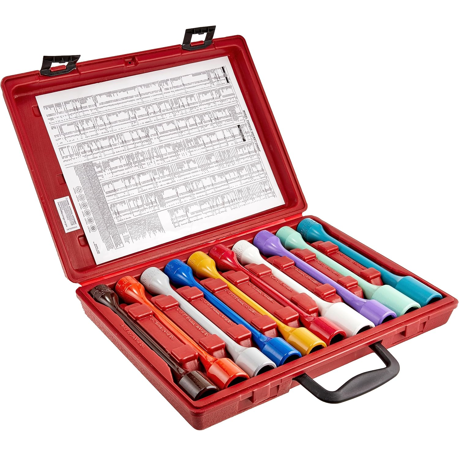 LT1510 10-Piece Torque Master Kit - Professional Torque Wrench Set for Automotive, Motorcycle & Bike Repair - Perfect for Mechanics & DIY Enthusiasts
