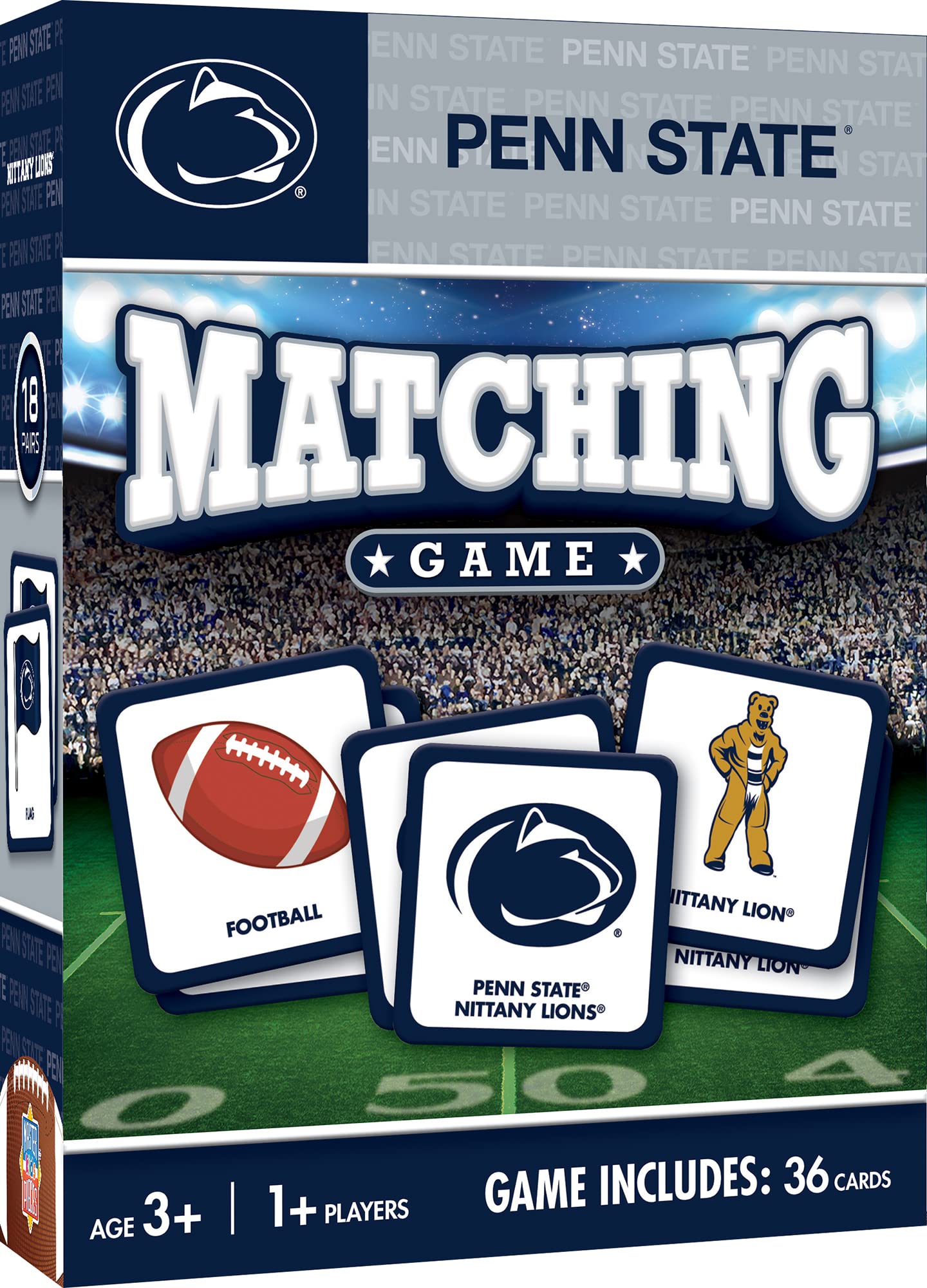 NCAA Unisex Matching Game Set - Perfect for Family Game Nights, Parties & Sports Fans Fun