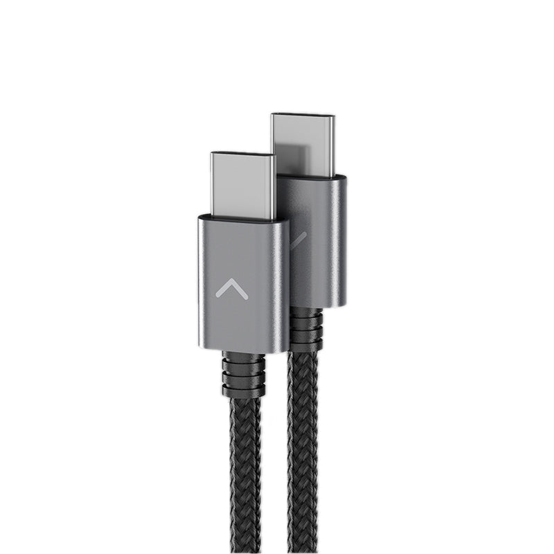 FiiO LT TC1 USB C to USB C OTG Cable - Fast Charging & Data Sync for Android Smartphones, Tablets, Laptops - Perfect for Travel, Office & Home Use (Open Box)