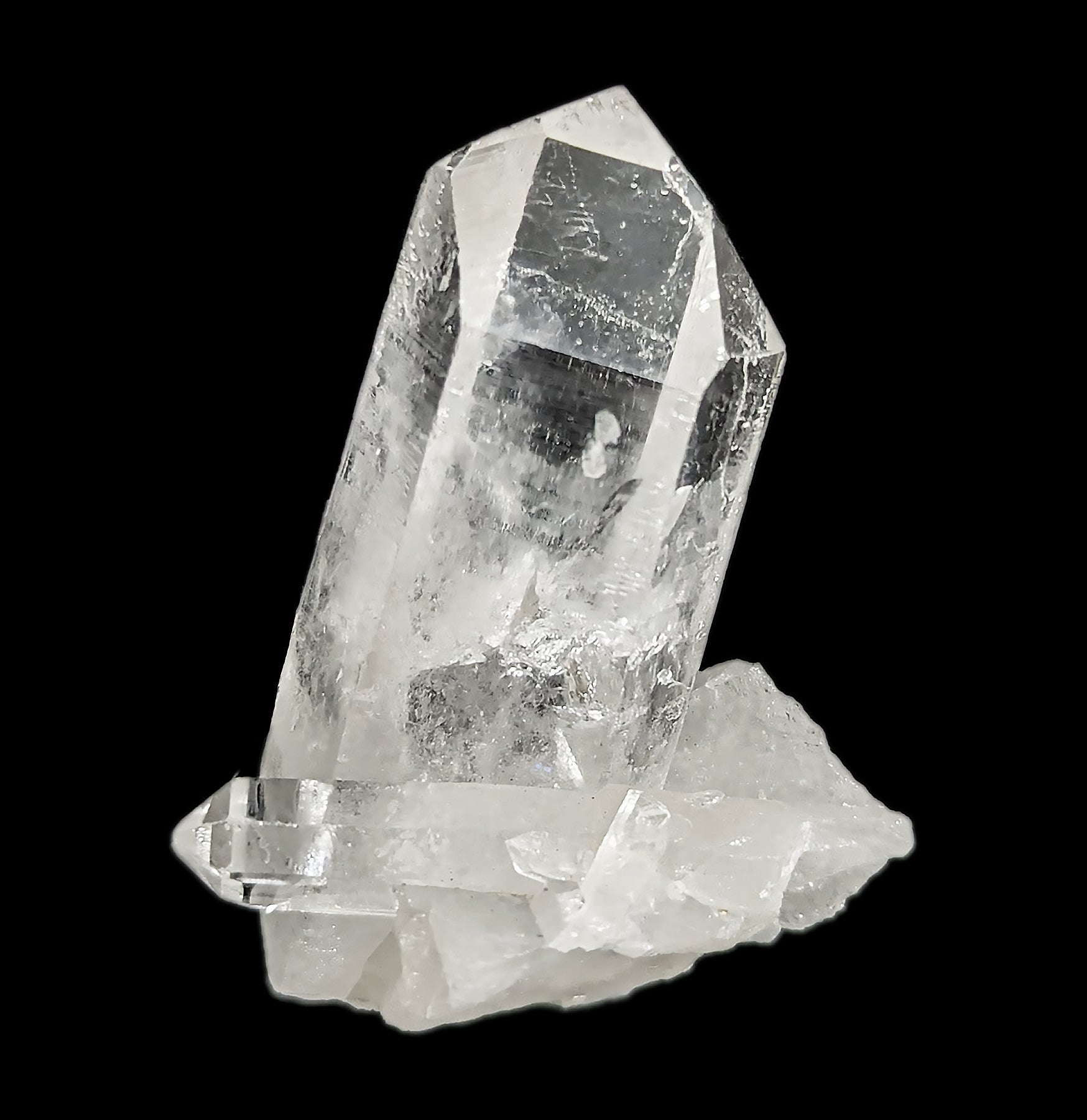 Natural Clear Quartz Crystal Point - Healing Stone for Meditation, Energy Cleansing & Spiritual Growth - Perfect for Home Decor, Yoga & Reiki Practice