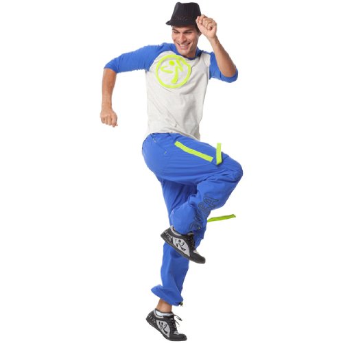 Zumba Fitness Men's Jump and Jive Cargo Pants - Comfortable Workout Pants for Dance & Exercise - Perfect for Zumba Classes, Gym Training & Active Lifestyle