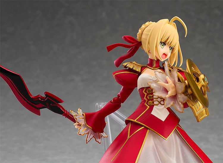 Figma #370 Saber/Nero Claudius Fate/Extella Action Figure - Collectible Anime Character Model for Display & Cosplay