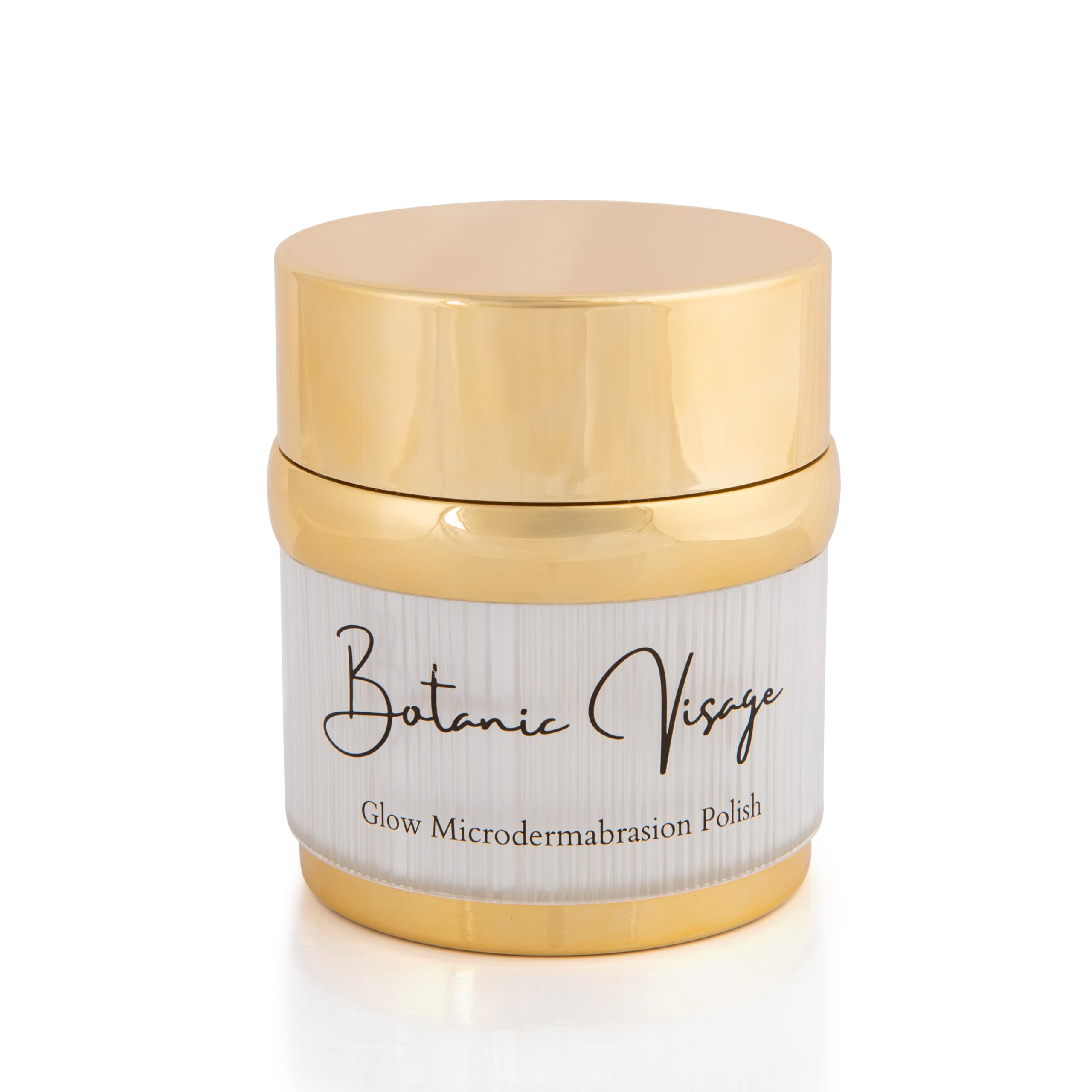 Glow Microdermabrasion Polish - Anti-Aging Face Scrub with Natural Vitamin C, Salicylic Acid & AHAs | Deep Exfoliation for Dull, Dry Skin | Reduces Pores & Wrinkles | Achieve Radiant, Smooth Skin | Perfect for Daily Skincare Routine & Spa-Like Glow at Home