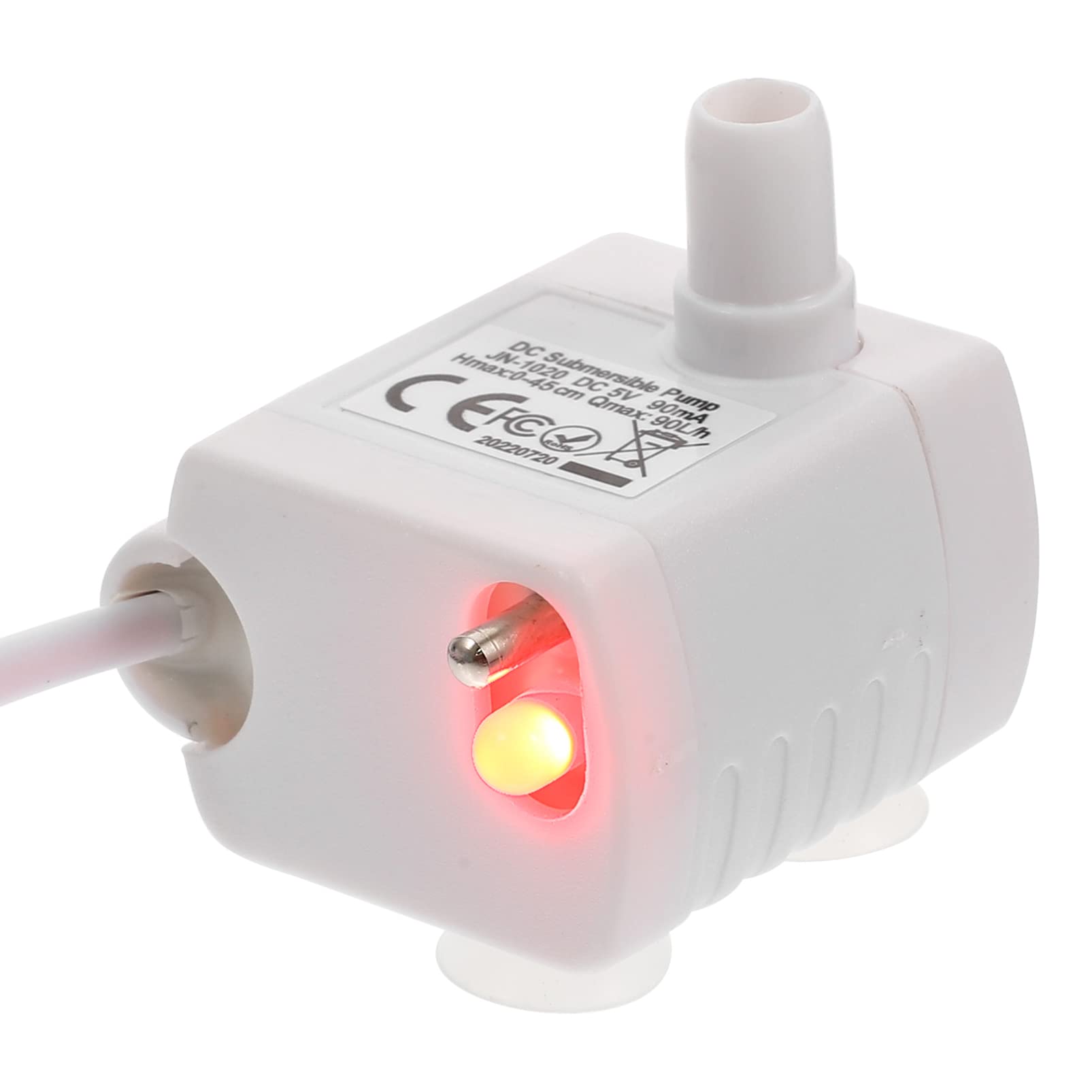 Quiet Pet Fountain Pump - Replacement for Cat Water Dispenser - Prevent Dry Burning
