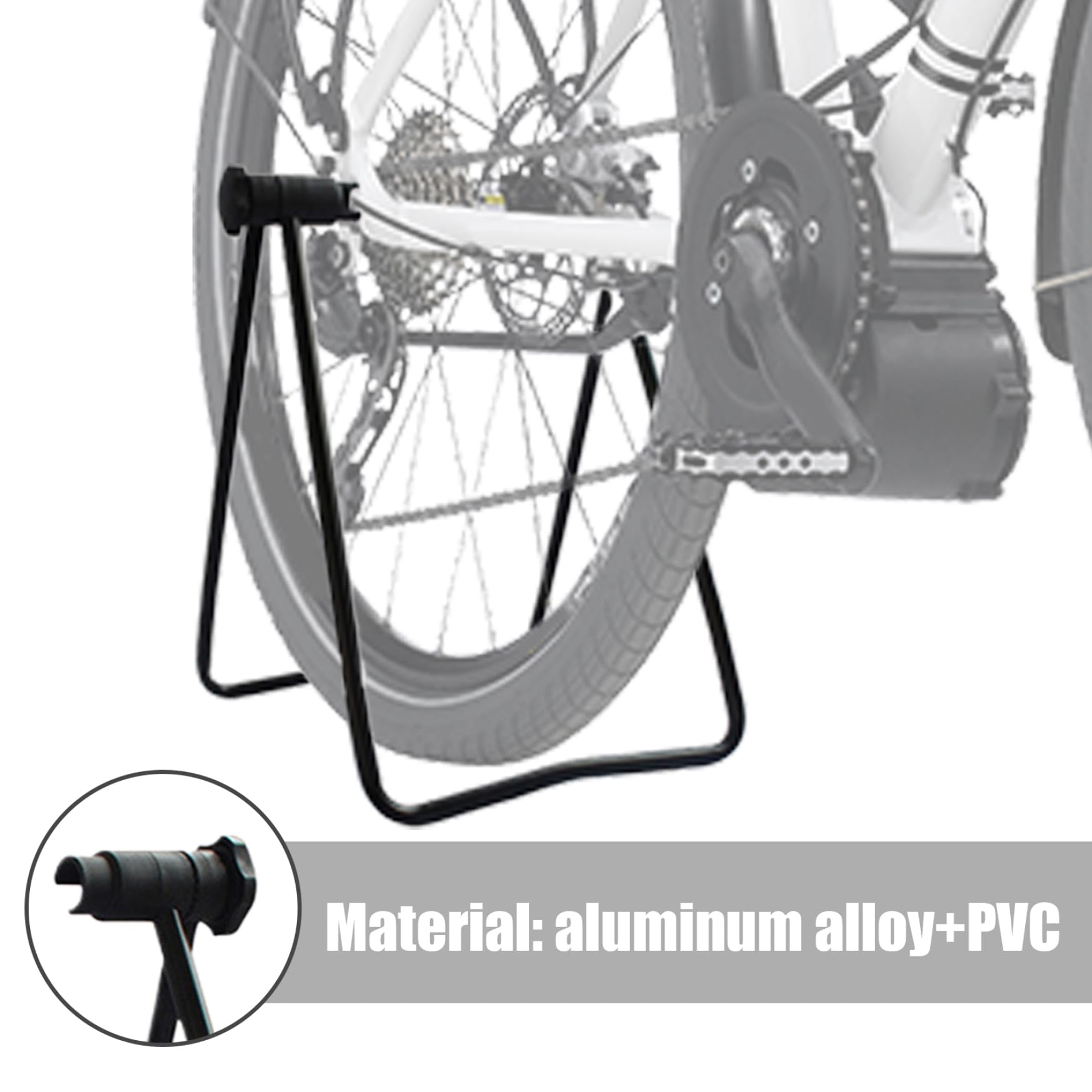 Premium Aluminum Alloy Bike Repair Stand - Foldable & Portable Bicycle Maintenance Stand for Mountain, Road & Folding Bikes | Perfect for Home Garage, Outdoor Repairs & Cycling Enthusiasts