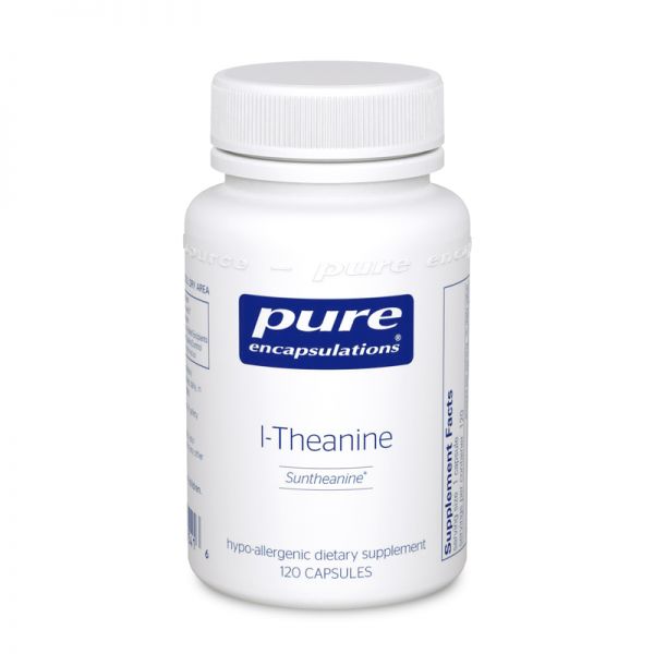 Pure L-Theanine 200mg 120 Capsules - Natural Stress Relief & Relaxation Supplement for Anxiety, Focus & Sleep Support