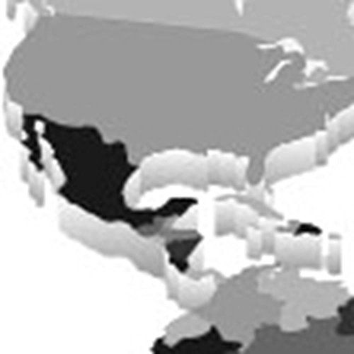 Grey Worldmap