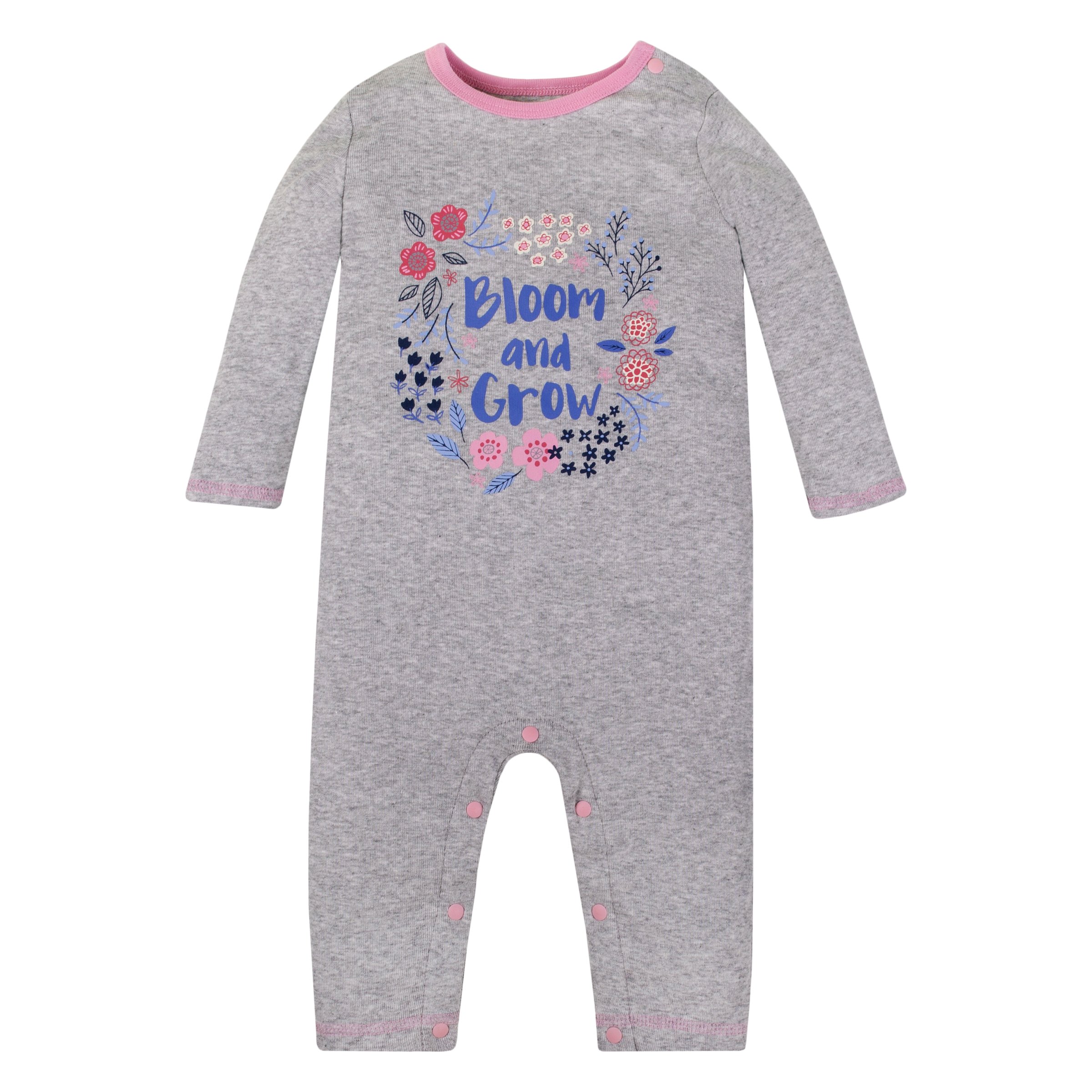 Organic Baby Rompers for Girls & Boys - Lamaze Unisex One-Piece Coverall - Soft & Comfortable for Playtime, Daycare & Family Outings