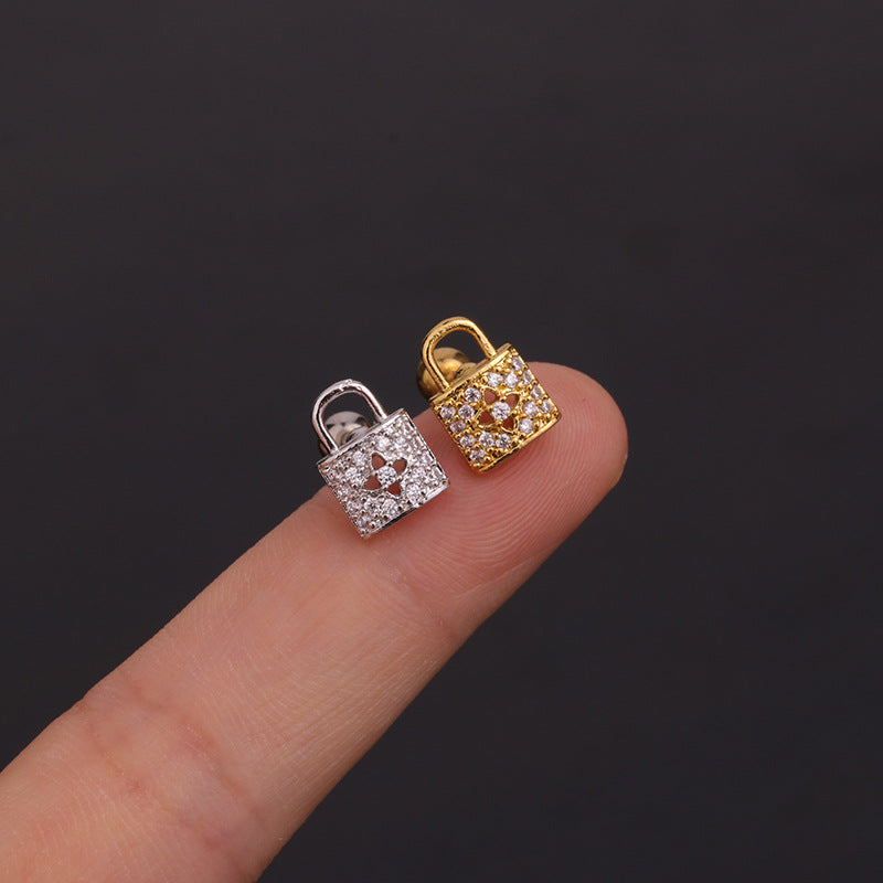 16G Cartilage Tiny Stud Earrings - Dainty Flower Stud Earrings for Women | Perfect for Daily Wear, Parties & Gifts | HSPJ256