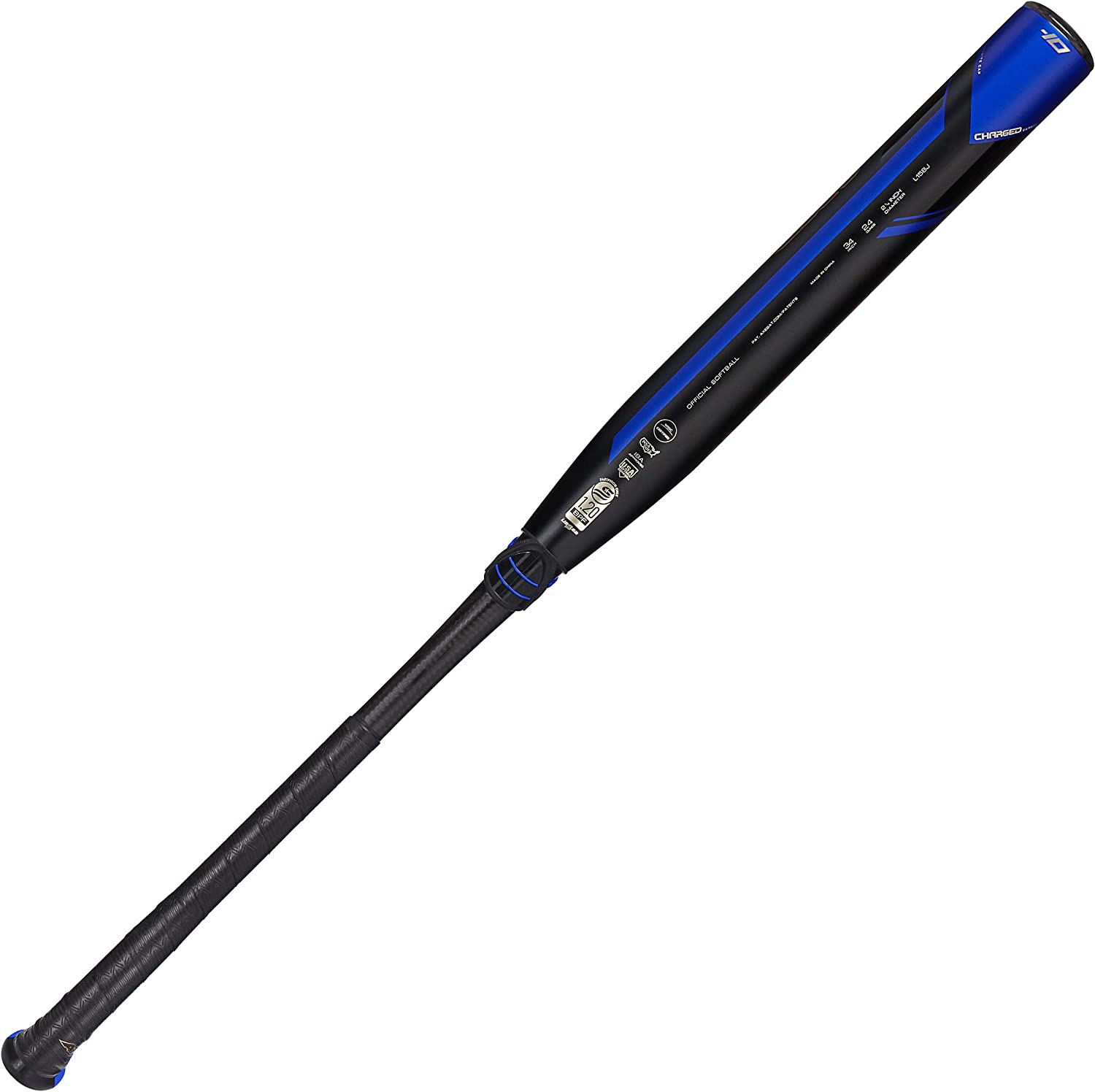 2022 New Axe Bat Avenge Pro Power Gap (2 1/4) Fastpitch Softball Bat - Black/Blue for Youth & Adult Players - Perfect for Competitive Games & Training Sessions