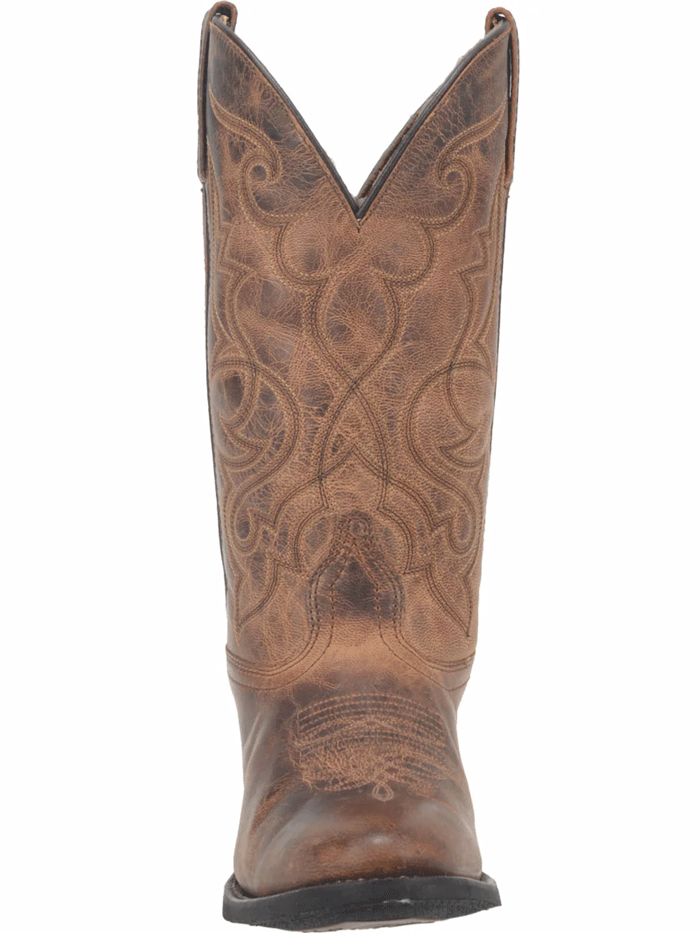 Laredo 51112 Women's MADDIE Leather Boots Tan - Stylish & Comfortable Ankle Boots for Casual Wear, Work & Outdoor Activities