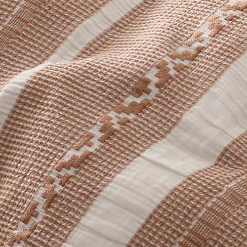 19 - Strip Terracotta (No Comforter)