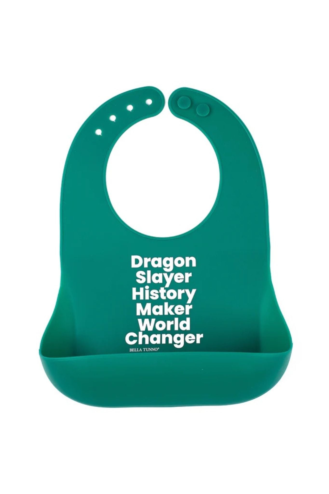 Dragon Slayer Wonder Bib for Baby Boys - Super Absorbent & Adorable Feeding Bib - Perfect for Mealtime, Messy Play & Photo Shoots