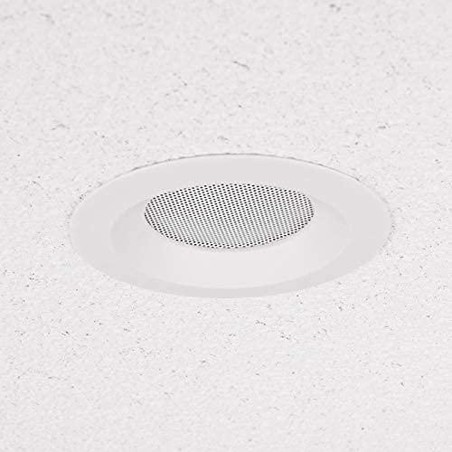 Pure Resonance Audio C3 3 Inch Micro Ceiling Speakers with Easy-Mounting Ring (4-Pack) - Perfect for Home Theater, Background Music & Commercial Audio Systems