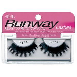Ardell Runway False Eyelashes - Tyra Black 65006 | Natural Look for Everyday Wear & Special Occasions