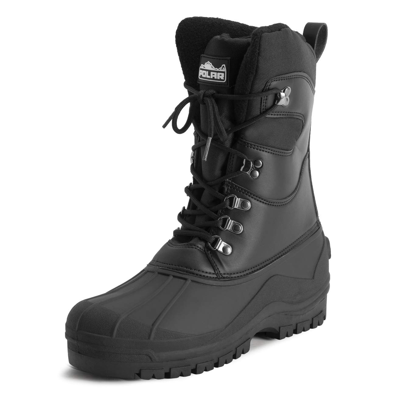 Men's Waterproof Snow Boots - Thermal Hiking & Safety for Winter