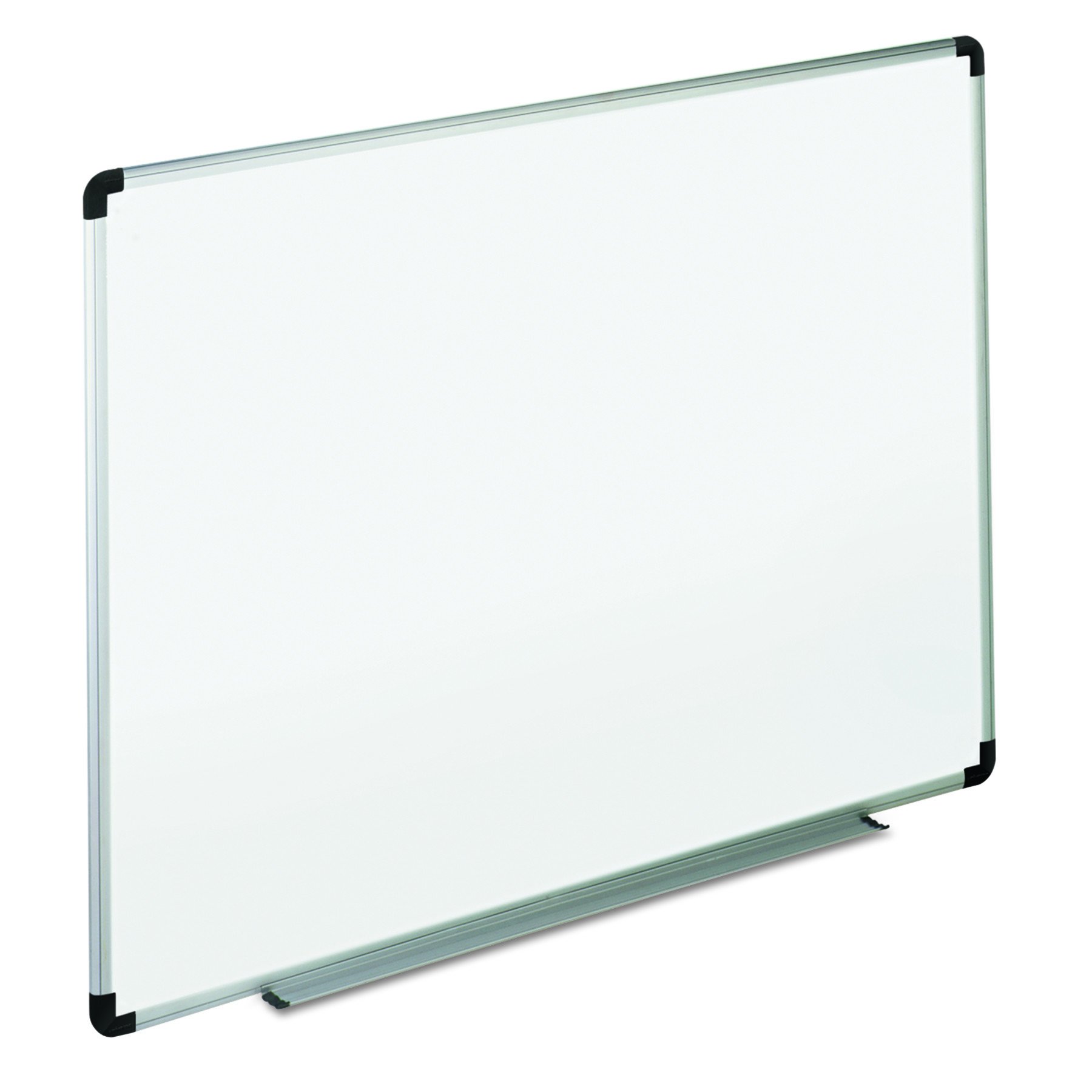 Universal 43725 Dry Erase Board 72x48 Inches - White Melamine Surface with Black/Gray Aluminum Frame - Perfect for Offices, Classrooms & Home Use