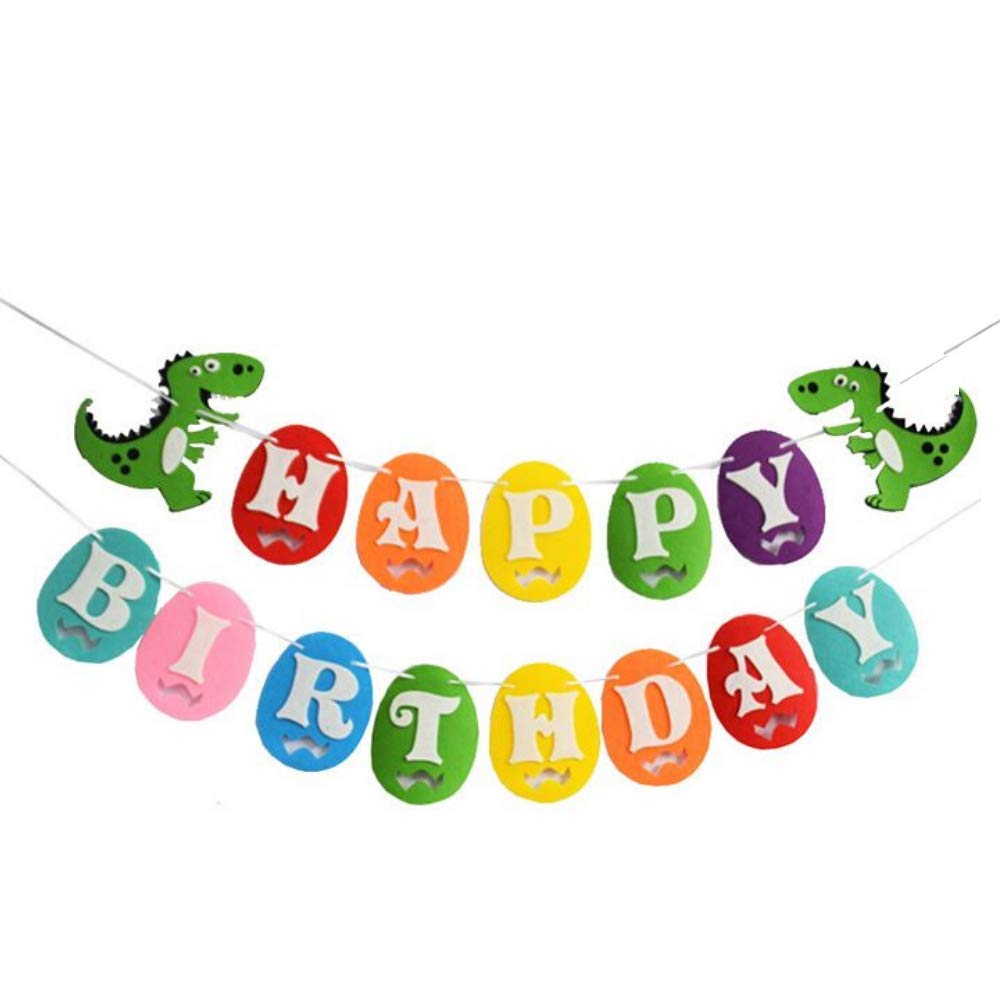 Dinosaur Balloons and Party Decorations Set - 6 Large Inflatable Dinosaur Balloons for Birthday, Baby Shower & Jurassic Themed Parties | Perfect for Indoor & Outdoor Decor